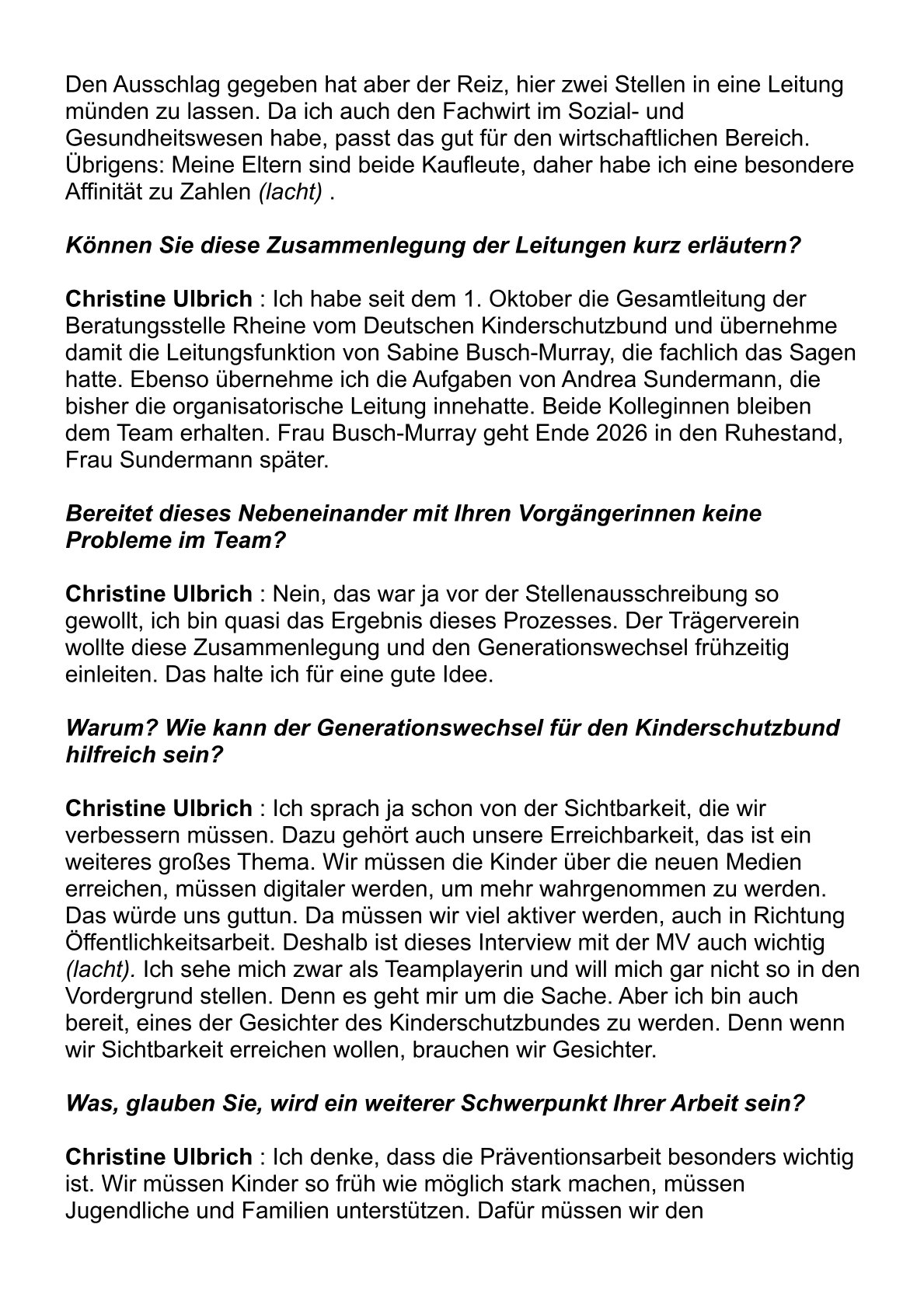 Artikel - 20251013 - MV Christine Ulbrich leitet den Kinderschutzbund - Seite 3