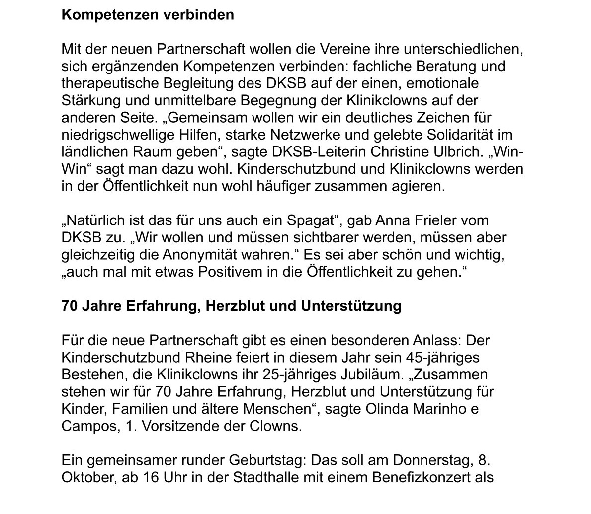 Foto 3 - Neue Partnerschaft für die Kinder