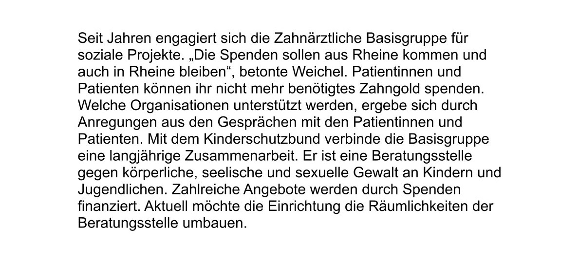 bild 2 - Artikel 6000 Euro für den Kinderschutzbund
